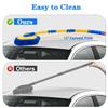 MVEQRRN 15Curved Chenille Car Wash Brush Mop with Long Handle(Blue) view 4