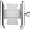 TATSEN Universal Aluminum Alloy Bicycle Phone Holder Motorcycle Bicycle Handlebar Phone Holder (Color : Silver, Size : 8.5 * 7cm) view 1