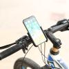 TATSEN Universal Aluminum Alloy Bicycle Phone Holder Motorcycle Bicycle Handlebar Phone Holder (Color : Silver, Size : 8.5 * 7cm) view 3