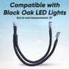 Black Oak LED Connect Cable for Multi-Light Setup - Control Multiple Lights with One Switch, Ideal for Upgrades (2-Piece) view 3