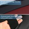 rasiarpio 5-Seat Car Seat Covers for FX35 2003-2012 Full Set Faux Leather Protector Automotive Seat Covers with Pillow Waterproof Vehicle Cushion Cover Universal Black view 4