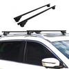 OMAC Roof Rack Cross Bars for Subaru Outback 2010-2014 Lockable 165Lbs Steel Black 2Pcs fits Cargo Carriers Kayak Canoe Bike Snowboard view 2