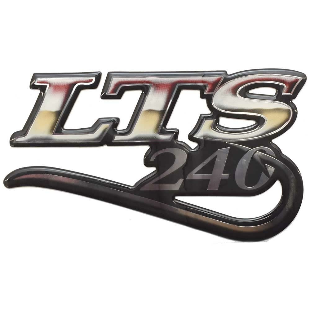 Boat LTS 240 Raised Boat Emblem Decal Sticker