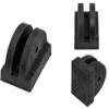 Rear Slide Rail Bumper Pad compatible with Ski Doo MX Z TNT 1200 4-TEC 2009-2013 Snowmobile Part# 54-41776 OEM# 503 1912 91, 503 1896 08 view 1