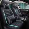 AKSHVA Car Seat Cover Waterproof Full Set Leather, for Mercedes-Benz MB Bus, 1988-1996, Leather 5-Seat Car Seat Covers All Weather Front and Rear Seat Cover Protector (Color : B) view 2