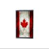 GrilleAdz Canada Flag Mesh Bug Screen for Kenworth W900A (Bug Screen with Turnbuckle Hardware Installation Kit) view 2
