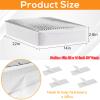 YUNVI RV Skylight Insulator 14x22x2.8,RV Vent Cover and Skylight Shade,Waterproof RV Vent Insulator Sunroof Pillow for Inside Camper Shower view 2