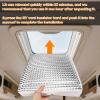 YUNVI RV Skylight Insulator 14x22x2.8,RV Vent Cover and Skylight Shade,Waterproof RV Vent Insulator Sunroof Pillow for Inside Camper Shower view 4