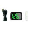 Shkalacar Car HUD Headup Display KM/H MPH GPS Digital Speedometer with LED Large Font Display for Car Truck SUV Motorcycle view 1