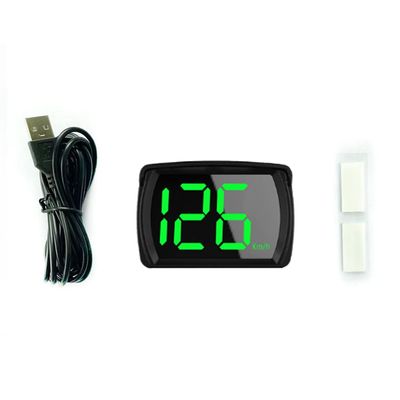 Shkalacar Car HUD Headup Display KM/H MPH GPS Digital Speedometer with LED Large Font Display for Car Truck SUV Motorcycle