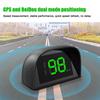 Shkalacar Car HUD Headup Display KM/H MPH GPS Digital Speedometer with LED Large Font Display for Car Truck SUV Motorcycle view 4