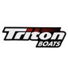 Triton Boat Emblem Logo Decal Sticker view 1
