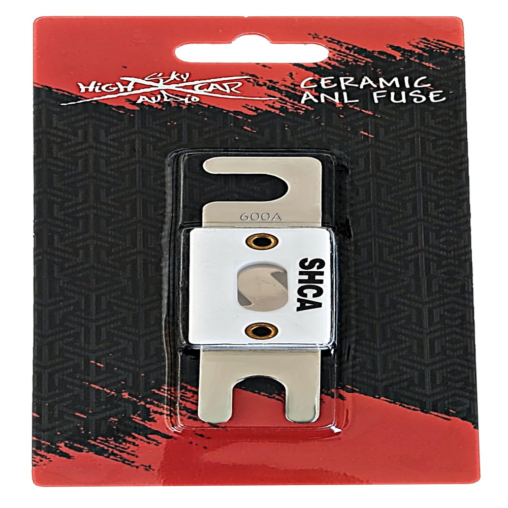 Sky High Car Audio Ceramic 600A ANL Fuse for Car Audio Marine Audio Video System 600 Amp