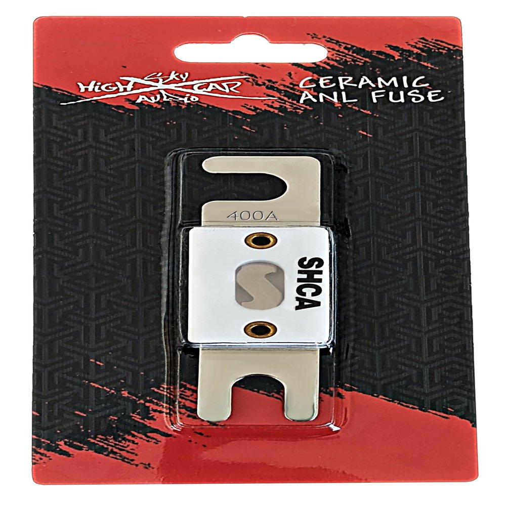 Sky High Car Audio Ceramic 400A ANL Fuse for Car Audio Marine Audio Video System 400 Amp
