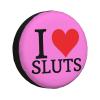 Kkaingg Rv tire Covers I Hot Love Sluts Funny Spare Tire Cover Waterproof Tire Covers, Tire Wheel Covers for Trailer RV SUV Truck Camper 14 inch view 2