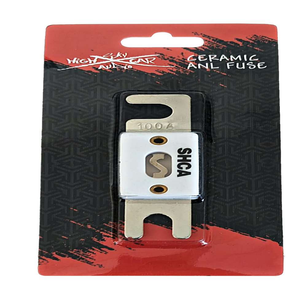 Sky High Car Audio Ceramic 100A ANL Fuse for Car Audio Marine Audio Video System 100 Amp