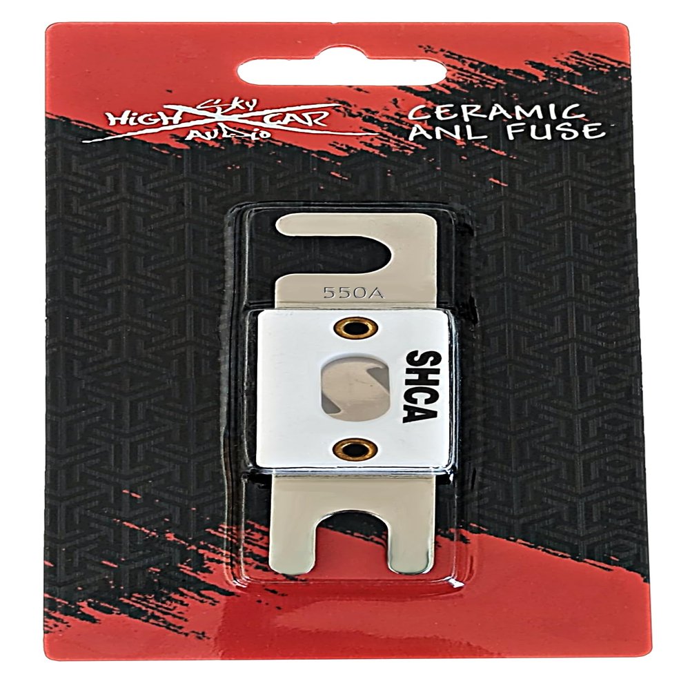 Sky High Car Audio Ceramic 550A ANL Fuse for Car Audio Marine Audio Video System 550 Amp