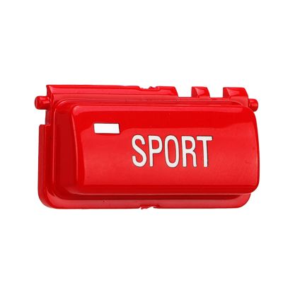 Vehicle Sport Mode Switch Button Replacement for M3 E46 1998 to 2004, Installation Simple, Stable Working and High Reliability, Car Modification Accessory(Red)