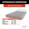 Easy Zzzs RV Bedding Set - Narrow King, Grey view 2