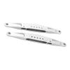 1/10 RC Trailing Arm, Lightweight Rear Lower Trailing Arms Set Sturdy Construction High Strength Aluminum Alloy Heat for Losi Hammer Rey (Silver) view 4