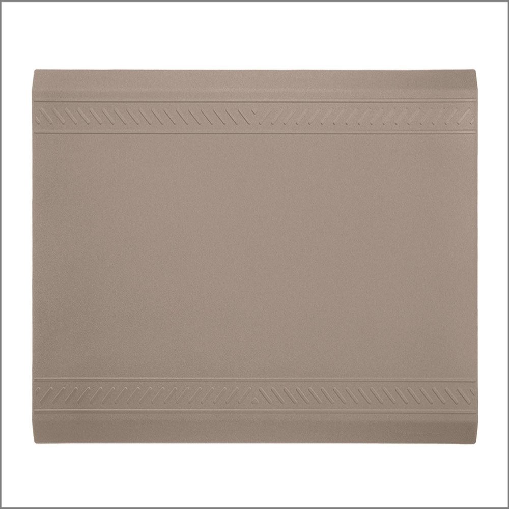WeatherTech ComfortMat Connect Cushioned Non-Slip Waterproof Anti-Fatigue Mat 24" x 36" Middle Mat, Bordered, Tan