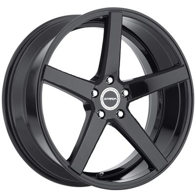Strada S35 Perfetto 18x8 5x108 +40mm Gloss Black Wheel Rim 18" Inch S35850840GB