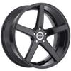 Strada S35 Perfetto 18x8 5x108 +40mm Gloss Black Wheel Rim 18" Inch S35850840GB view 1