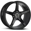 Strada S35 Perfetto 18x8 5x108 +40mm Gloss Black Wheel Rim 18" Inch S35850840GB view 2