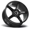 Strada S35 Perfetto 18x8 5x108 +40mm Gloss Black Wheel Rim 18" Inch S35850840GB view 4