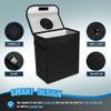 Tapha Car Trash Can with Lid, Leak-Proof Car Organizer and Storage, Waterproof Car Garbage Can, Multipurpose Trash Bin for Car view 2