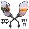 Motorcycle Mirrors, OFIG ATV Mirrors with 7/8" Handlebar Mount Compatible with Motorcycle Scooter Moped ATV Snowmobile Polaris Sportsman Dirt Bike Cruiser Chopper view 1