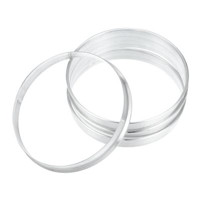 X AUTOHAUX 4pcs OD 71.6mm to ID 71.1mm Aluminum Alloy Car Auto Hub Centric Rings Wheel Bore Center Spacer Replacement