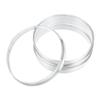 X AUTOHAUX 4pcs OD 71.6mm to ID 71.1mm Aluminum Alloy Car Auto Hub Centric Rings Wheel Bore Center Spacer Replacement view 1