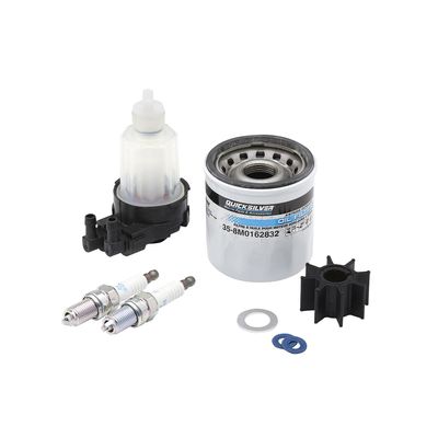Quicksilver 8M0172123 Outboard Service Kit for Mercury 15-20hp EFI Engines