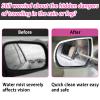 Side Mirror Squeegee, 2 PCS Car Mirror Squeegee, Retractable Car Rearview Mirror Wiper for All Vehicles, Universal Automotive Accessories(Black/Pink) view 2