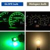 Winetis Green 194 T10 W5W LED Bulbs Light with PC195 PC194 PC168 Twist Lock Socket 168 Panel Gauge Instrument Cluster Dashboard Bulbs Dash Lights 12V Extremely Bright,Pack of 10 view 3