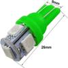 Winetis Green 194 T10 W5W LED Bulbs Light with PC195 PC194 PC168 Twist Lock Socket 168 Panel Gauge Instrument Cluster Dashboard Bulbs Dash Lights 12V Extremely Bright,Pack of 10 view 4