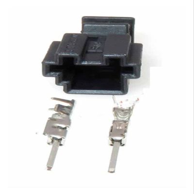 Demasiado 1 Set 2 Pin Auto Door Light Socket Audio Tweeter Plug Compatible With 9-968554-1 3-1452577-1 (Color : Dark Grey)