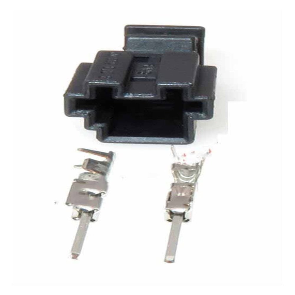 Demasiado 1 Set 2 Pin Auto Door Light Socket Audio Tweeter Plug Compatible With 9-968554-1 3-1452577-1 (Color : Dark Grey)
