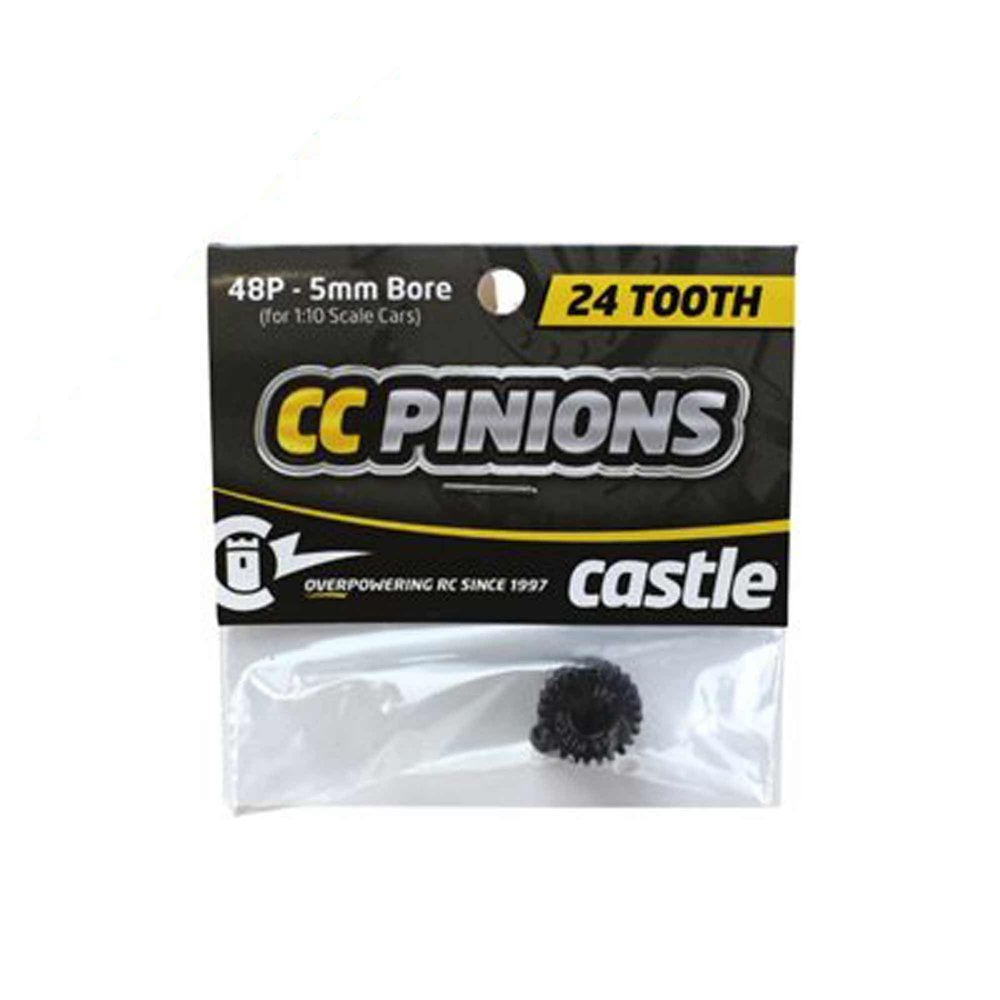 Castle Creations CC Pinion 25T-48 Pitch 5MM BORE CSE010006544 Electric Car/Truck Option Parts