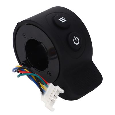 Electric Scooter Accelerator Throttle,Electric Scooter Finger Throttle Accessories Replacement Part (Black)