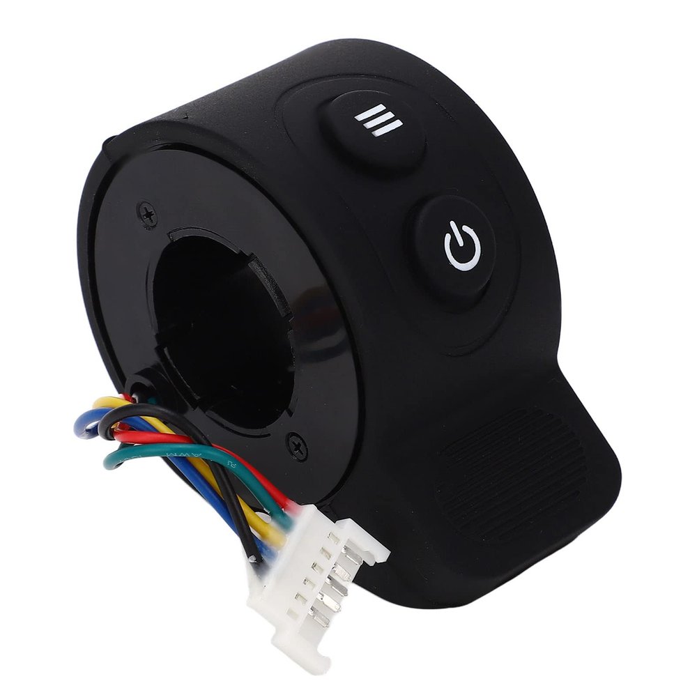 Electric Scooter Accelerator Throttle,Electric Scooter Finger Throttle Accessories Replacement Part (Black)