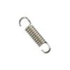 X AUTOHAUX 8 Set 43mm 1.69" Motorcycle Exhaust Pipe Spring with U Shape Hooks Stainless Steel Silver Tone view 4