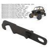 2PCS ATV UTV Door Latches, Latches Vent Extender Increasing Air Compatible with XP 4 Turbo S 2019 2020 view 2