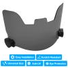 Black Football Visor, Football Helmet Visor for Adults&Youth with Clips, Easy Install Visor for Football Helmet Protection Gear view 3