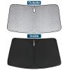 LHCDQSKCW Windshield Sun Shade Compatible with Hyundai Palisade 2020 2021 2022 2023 2024 2025, 6-Layer Foldable Front Window Sunshade Reflector Cover, Sun Visor Protector Blocks UV Rays view 2