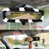 GIFTPUZZ Purple Galaxy Car Rear View Mirror Elastic Band, Car Rearview Mirror Cover, Car Rearview Mirror Cover, Universal Fit Rearview Mirror Accessories view 4