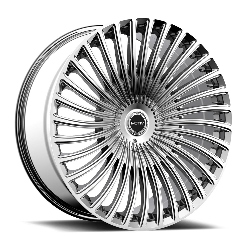 Motiv Wheels 438 Chrome Wheel (22 x 9. inches /6 x 135 mm, 25 mm Offset)