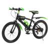 RibasuBB 20 inch Mountain Bike, Double Brake Bicycle High Carbon Steel MTB Children's Bike,Internal Cable Bike for Youth Men Women Boys Green view 1