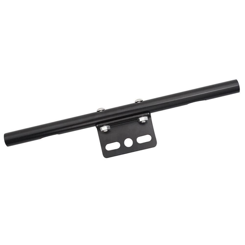 FSFY Metal Steel Front Rear Short Mount Turn Signal Light Tube Bar Bracket for HONDA for Kawasaki for Yamaha for Suzuki for Harley bikes for Touring Chopper Custom Applications, Black